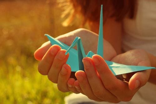 cách gấp hạc giấy đẹp nhất